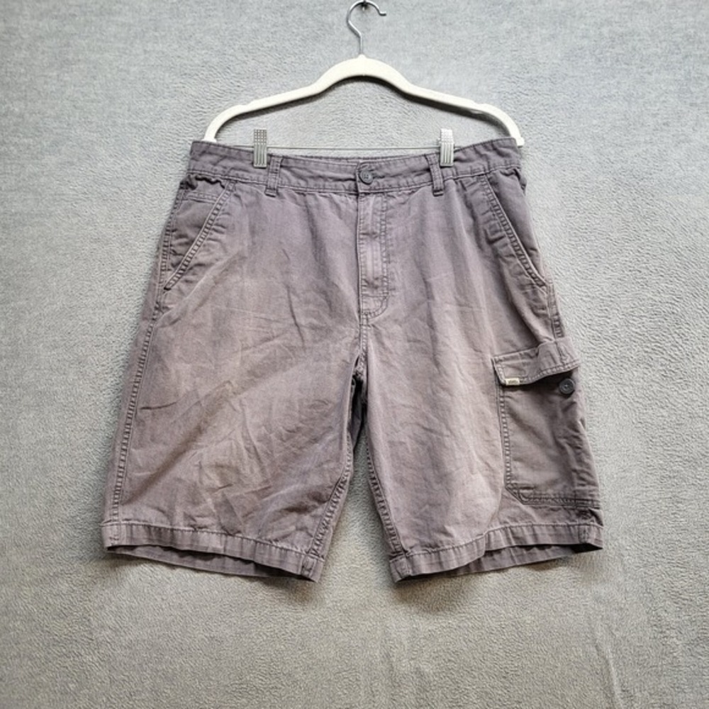 VANS Men‎ Shorts 34 Gray Cargo Y2K Baggy Skate